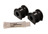 Sway Bar Bushing Set; Black; Rear; Bar Dia. 15mm; Performance Polyurethane;