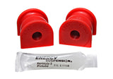 Sway Bar Bushing Set; Red; Rear; Bar Dia. 12mm; Performance Polyurethane;