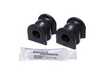 Sway Bar Bushing Set; Black; Rear; Bar Dia. 15mm; Performance Polyurethane;