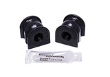 Sway Bar Bushing Set; Black; Rear; 17mm;