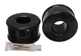 Trailing Arm Bushing Set; Black; Rear; Must Reuse All Metal Hardware;