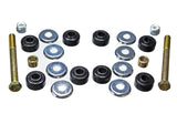 End Link Bushing Set; Black; Front; Performance Polyurethane;