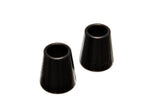 Bump Stop Set; Black; Rear; Incl. 2 Per Set; Performance Polyurethane;