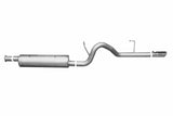 Cat-Back Single Exhaust System; Aluminized