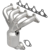 Catalytic Converter with Integrated Exhaust Manifold