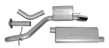 Cat-Back Single Exhaust System; Aluminized