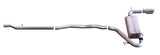 Cat-Back Single Exhaust System; Aluminized