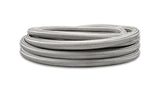 10ft Roll of Stainless Steel Braided Flex Hose with PTFE Liner; AN Size: -4