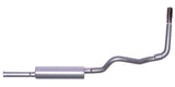 Cat-Back Single Exhaust System; Aluminized