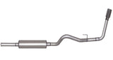 Cat-Back Single Exhaust System; Aluminized