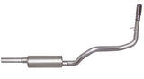 Cat-Back Single Exhaust System; Aluminized