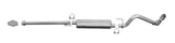 Cat-Back Single Exhaust System; Aluminized