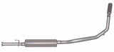 Cat-Back Single Exhaust System; Aluminized