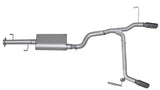 Cat-Back Dual Split Exhaust System; Aluminized