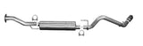 Cat-Back Single Exhaust System; Aluminized