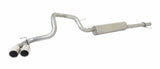 Cat-Back Dual Sport Exhaust System; Aluminized