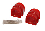 Sway Bar Bushing Set; Red; Front; Bar Dia. 28.5mm; Performance Polyurethane;