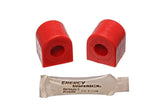 Sway Bar Bushing Set; Red; Rear; Bar Dia. 15mm; Performance Polyurethane;