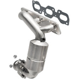 Catalytic Converter with Integrated Exhaust Manifold