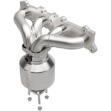 Catalytic Converter with Integrated Exhaust Manifold