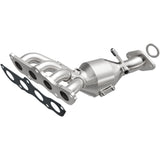 Catalytic Converter with Integrated Exhaust Manifold