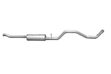 Cat-Back Single Exhaust System; Aluminized