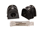 Sway Bar Bushing Set; Black; Front; Bar Dia. 20mm; Performance Polyurethane;