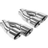 Exhaust Tip Set - Quad Round - 2.25In.