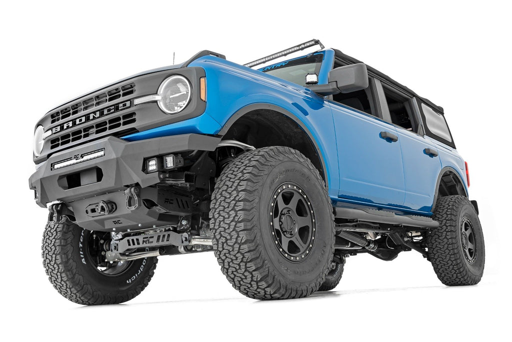 Front Bumper | Modular | Stubby Wings | Flood | Fog | Ford Bronco 4WD (21-24)