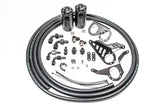 DUAL CATCH CAN KIT, MK4 SUPRA, FLUID LOCK