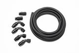 10AN UNIVERSAL PTFE HOSE KIT, BLACK