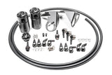 DUAL CATCH CAN KIT, 05-13 CORVETTE, FLUID LOCK