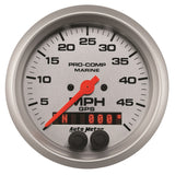 GAUGE, SPEEDOMETER, 3 3/8