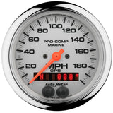 GAUGE, SPEEDOMETER, 3 3/8