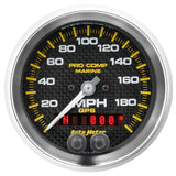 GAUGE, SPEEDOMETER, 3 3/8