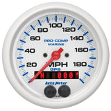 GAUGE, SPEEDOMETER, 3 3/8