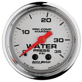 GAUGE, WATER PRESS, 2 1/16