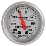 GAUGE, VAC/BOOST, 2 1/16