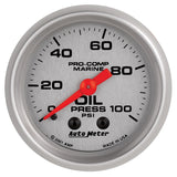 GAUGE, OIL PRESSURE, 2 1/16