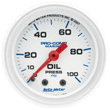 GAUGE, OIL PRESSURE, 2 1/16