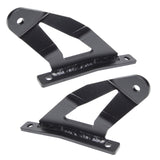 Curved 50 in. LED Light Bar Brackets, Black