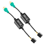 LED CANBUS Flicker-Free Adapters, H4, Pair