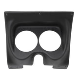 Direct fit replacement for OEM instrument bezel in 67-68 Camaro/Firebird