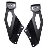 Off-Road LED Light Bar Roof Brackets, Black