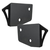 Lower Windshield OVERSIZED Light Mount Brackets, Pair