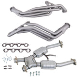 94-95 MUSTANG 5.0 1-5/8 LONG TUBE HEADERS PLUS MID PIPE (TITANIUM CERAMIC)