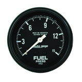 GAUGE, FUEL PRESSURE, 2 5/8