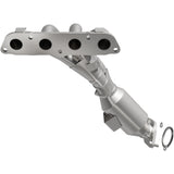 Catalytic Converter with Integrated Exhaust Manifold