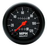 GAUGE, SPEEDOMETER, 3 3/8