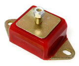 Motor Mount; Red; Sold Individually; Performance Polyurethane;